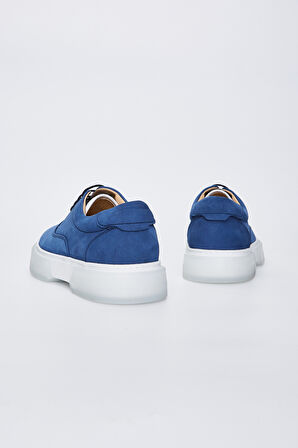 Valmenti Elio Erkek Lacivert Nubuk Hakiki Deri Casual Ayakkabı 645 80-35 ERK AYK Y23