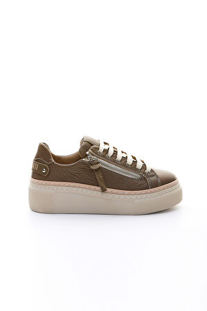 Valmenti Nora Kadın Vizon Floter Hakiki Deri Sneakers & Spor Ayakkabı 937 5022-48 BN AYK Y23