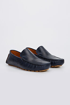 Valmenti Astro Erkek Jean Hakiki Deri Loafer Ayakkabı 355 13660 ERK AYK Y23