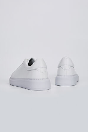 Valmenti Husky Erkek Beyaz Hakiki Deri Sneakers & Spor Ayakkabı 04 3251 ERK AYK Y23