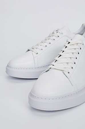 Valmenti Husky Erkek Beyaz Hakiki Deri Sneakers & Spor Ayakkabı 04 3251 ERK AYK Y23