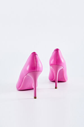 Valmenti Novella Kadın Pembe Hakiki Deri Topuklu Ayakkabı 248 23127 BN AYK Y23