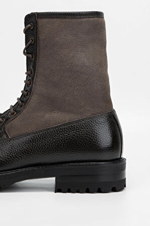 Tamer Tanca Erkek Hakiki Deri Kahverengi POSTAL Bot 183 27702 ERK BOT SK23/24 KAHVE