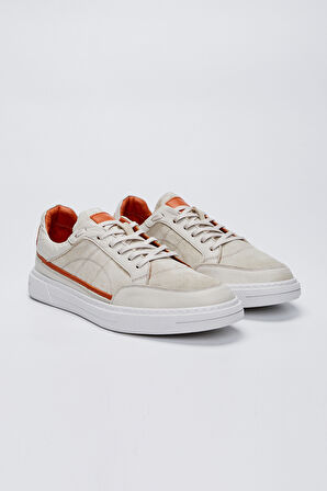 Valmenti Erkek Bej Süet Deri Sneakers & Spor Ayakkabı 167 7084 ERK AYK Y23