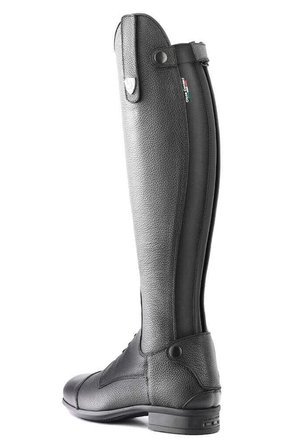 Tattini Unisex Hakiki Deri Siyah (Small) Binici Cizmesi Çizme 990 BRETON CIZME BLACK-(SMALL)