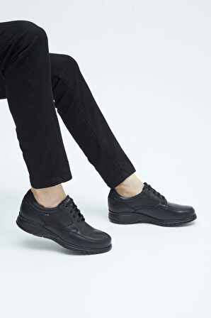 CALLAGHAN Erkek Hakiki Deri Siyah Casual Ayakkabı 618 12700 ERK AYK Y23 NEGRO