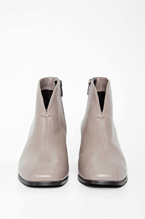 Tamer Tanca Kadın Hakiki Deri Vizon Casual Bot 33 530 BN BOT SK22/23 VIZON DR