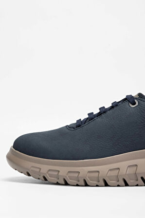 Callaghan Erkek Hakiki Deri Lacivert Nubuk Sneakers & Spor Ayakkabı 618 55300 ERK AYK SK23/24 LACI NBK
