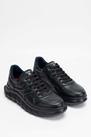 Callaghan Erkek Hakiki Deri Siyah Deri Sneakers & Spor Ayakkabı 618 55340 ERK AYK SK23/24 SIYAH DR