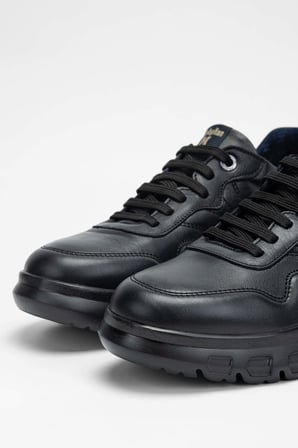 Callaghan Erkek Hakiki Deri Siyah Deri Sneakers & Spor Ayakkabı 618 55340 ERK AYK SK23/24 SIYAH DR
