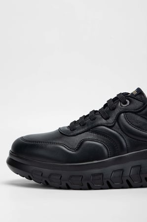 Callaghan Erkek Hakiki Deri Siyah Deri Sneakers & Spor Ayakkabı 618 55340 ERK AYK SK23/24 SIYAH DR