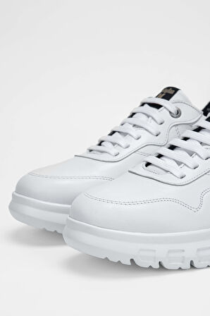 Callaghan Erkek Hakiki Deri Beyaz Sneakers & Spor Ayakkabı 618 55340 ERK AYK SK23/24 BEYAZ DR