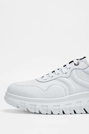 Callaghan Erkek Hakiki Deri Beyaz Sneakers & Spor Ayakkabı 618 55340 ERK AYK SK23/24 BEYAZ DR