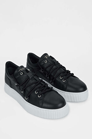 Tamer Tanca Erkek Hakiki Deri Lacivert Sneakers & Spor Ayakkabı 352 19014 ERK AYK SK23/24 LACIVERT
