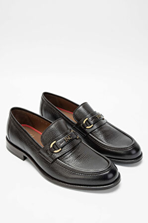 Tamer Tanca Erkek Hakiki Deri Kahverengi Loafer Ayakkabı 477 63933 ERK AYK SK23/24 KAHVE GYK