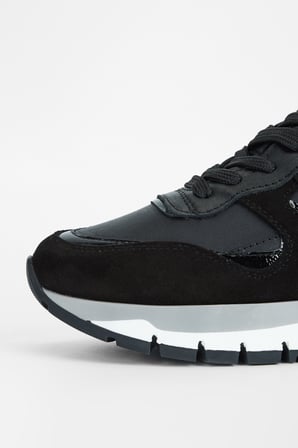 Valmenti Kadın Siyah Hakiki Deri Sneakers & Spor Ayakkabı 996 119-1 BN AYK SK23/24