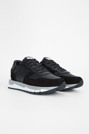 Valmenti Kadın Siyah Hakiki Deri Sneakers & Spor Ayakkabı 996 119-1 BN AYK SK23/24