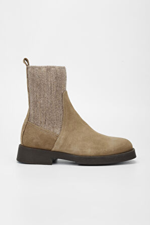 Valmenti Kadın Vizon Süet Hakiki Deri Casual Bot 957 40289 BN BOT SK23/24