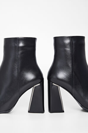 Valmenti Kadın Siyah Deri Casual Bot 33 54360 BN BOT SK23/24