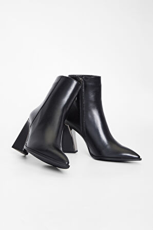 Valmenti Kadın Siyah Deri Casual Bot 33 54360 BN BOT SK23/24