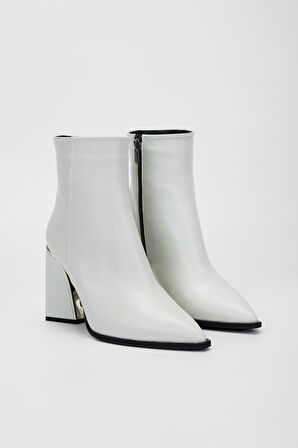 Valmenti Kadın Beyaz Deri Casual Bot 33 54360 BN BOT SK23/24