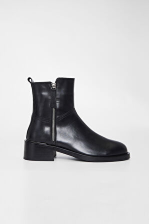 Valmenti Lyrion Kadın Siyah Deri Casual Bot 33 28516 BN BOT SK23/24