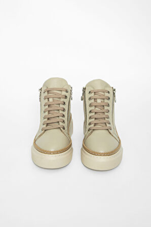 Valmenti Kadın Vizon Floter Hakiki Deri Casual Bot 937 5022-03 BN BOT SK23/24