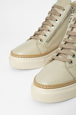 Valmenti Kadın Vizon Floter Hakiki Deri Casual Bot 937 5022-03 BN BOT SK23/24