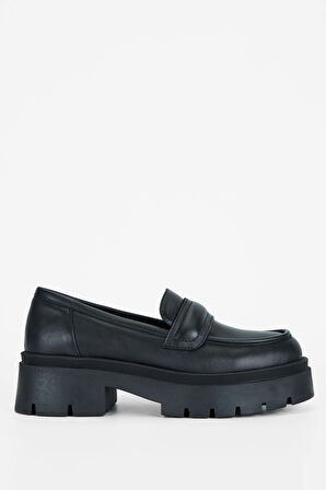 Tamer Tanca Kadın Hakiki Deri Siyah Deri Casual Ayakkabı 775 3293 BN AYK SK23/24 SIYAH DR