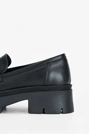 Tamer Tanca Kadın Hakiki Deri Siyah Deri Casual Ayakkabı 775 3293 BN AYK SK23/24 SIYAH DR