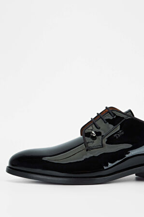 Tamer Tanca Erkek Hakiki Deri Siyah Klasik Ayakkabı 537 3259 ERK AYK SK23/24 SIYAH RGN