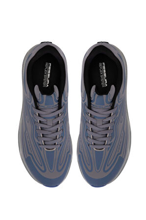 Fessura Erkek Suni Deri Mavi/Gri Sneakers & Spor Ayakkabı 1001 REX003 ERK AYK SK23/24 SMOKE ROYAL