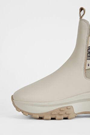 Valmenti Kadın Bej Hakiki Deri Casual Bot 775 2871 BN BOT SK23/24