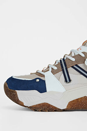 Tamer Tanca Kadın Vegan Taba Sneakers & Spor Ayakkabı 936 65160 BN AYK SK23/24 TABA KMBN
