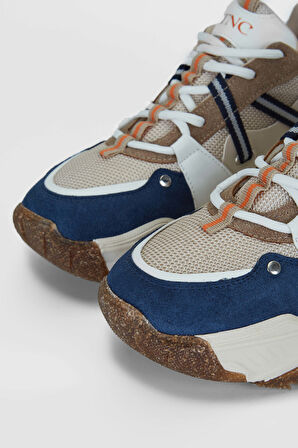Tamer Tanca Kadın Vegan Taba Sneakers & Spor Ayakkabı 936 65160 BN AYK SK23/24 TABA KMBN