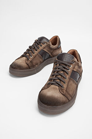 Valmenti Erkek Sigaro grft Hakiki Deri Sneakers & Spor Ayakkabı 325 500-99 ERK AYK SK23/24