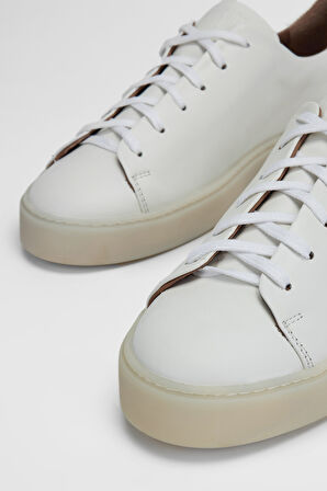 Valmenti Erkek Beyaz Hakiki Deri Sneakers & Spor Ayakkabı 325 500-92 ERK AYK SK23/24