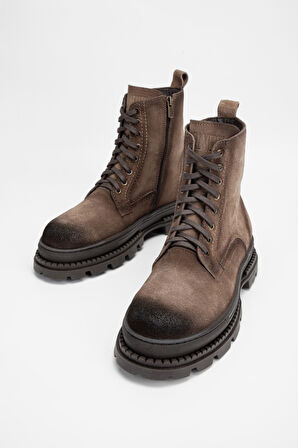 Valmenti Erkek Tarçın Süet Hakiki Deri Casual Bot 325 112-31 ERK BOT SK23/24