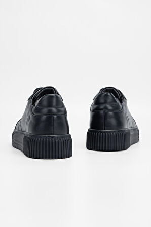 Valmenti Erkek Lacivert Hakiki Deri Sneakers & Spor Ayakkabı 352 19270 ERK AYK SK23/24
