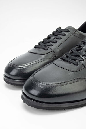 Tamer Tanca Erkek Hakiki Deri Gri Casual Ayakkabı 987 080 ERK AYK SK23/24 GRI FNSJ