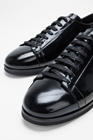 Valmenti Erkek Siyah Açma Hakiki Deri Casual Ayakkabı 987 082 ERK AYK SK23/24