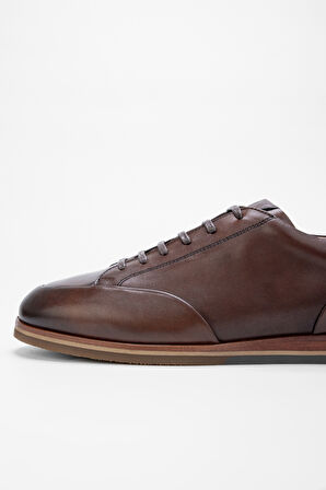 Valmenti Erkek Taba Hakiki Deri Casual Ayakkabı 987 083 ERK AYK SK23/24