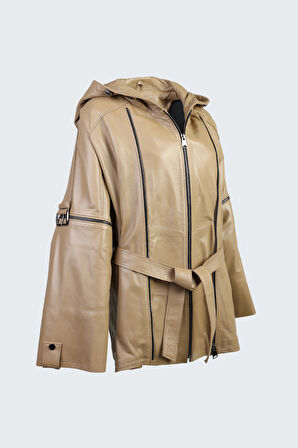 Valmenti Kadın Milky zig Hakiki Deri Mont 571 Z-542 BYN DERIMONT SK23/24