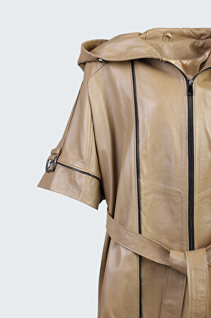 Valmenti Kadın Milky zig Hakiki Deri Mont 571 Z-542 BYN DERIMONT SK23/24