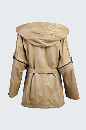 Valmenti Kadın Milky zig Hakiki Deri Mont 571 Z-542 BYN DERIMONT SK23/24