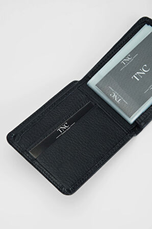 Tamer Tanca Erkek Hakiki Deri Siyah Cüzdan Cuzdan 688 158 ERK CZDN SK23/24 SIYAH FLTR