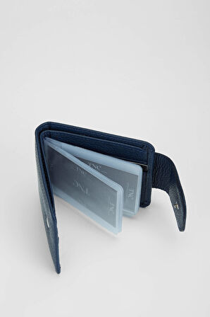 Tamer Tanca Erkek Hakiki Deri Lacivert Cüzdan Cuzdan 688 158 ERK CZDN SK23/24 LACI FLTR