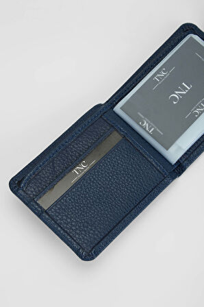 Tamer Tanca Erkek Hakiki Deri Lacivert Cüzdan Cuzdan 688 158 ERK CZDN SK23/24 LACI FLTR