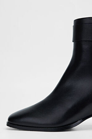 Valmenti Kadın Siyah anl Hakiki Deri Casual Bot 33 7490 BN BOT SK23/24