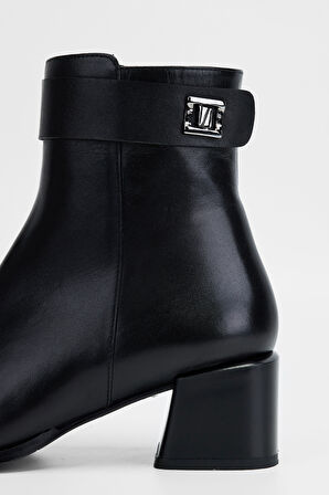 Valmenti Kadın Siyah anl Hakiki Deri Casual Bot 33 7490 BN BOT SK23/24